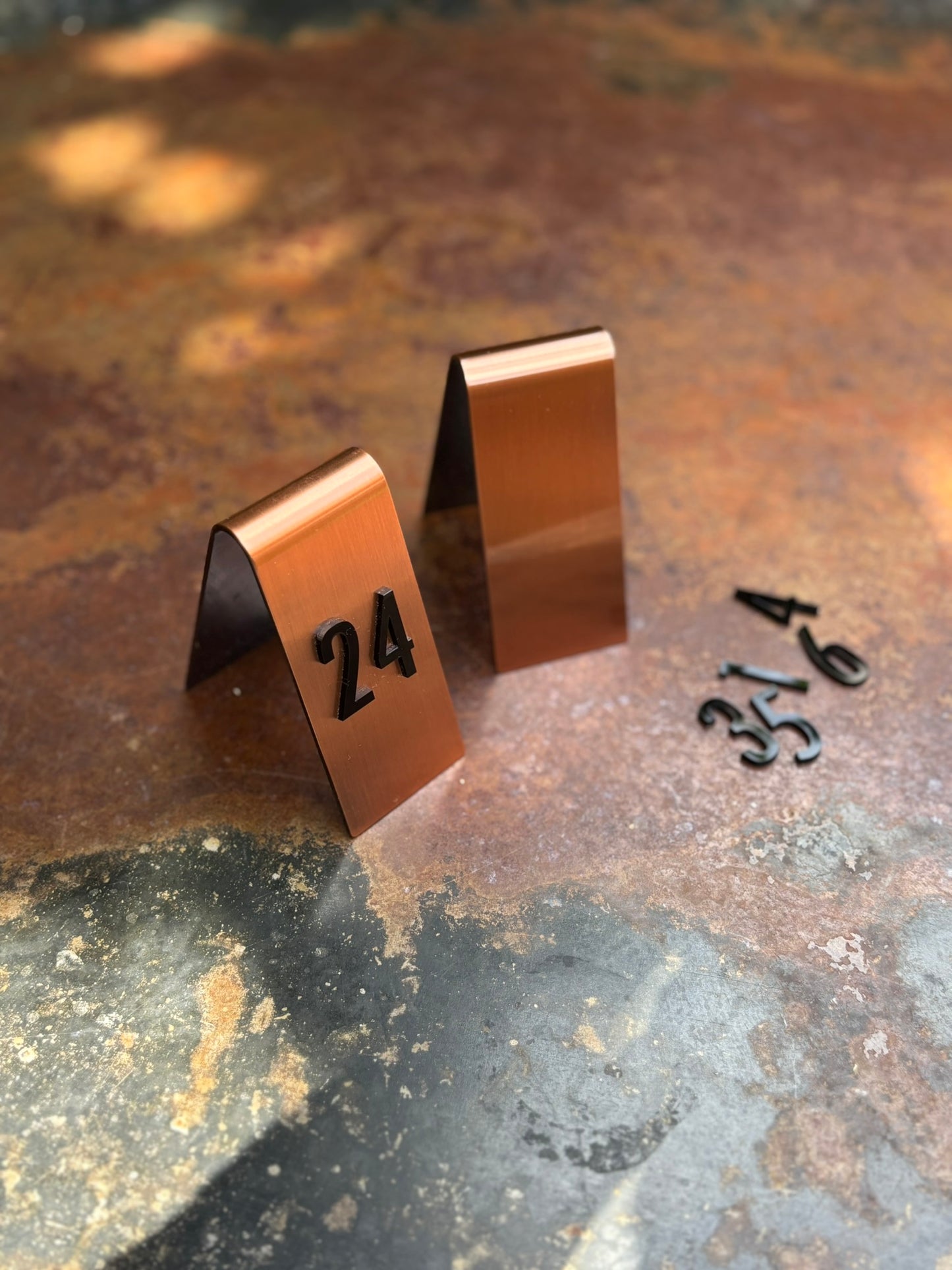 Apex Cafe Table Numbers Top View