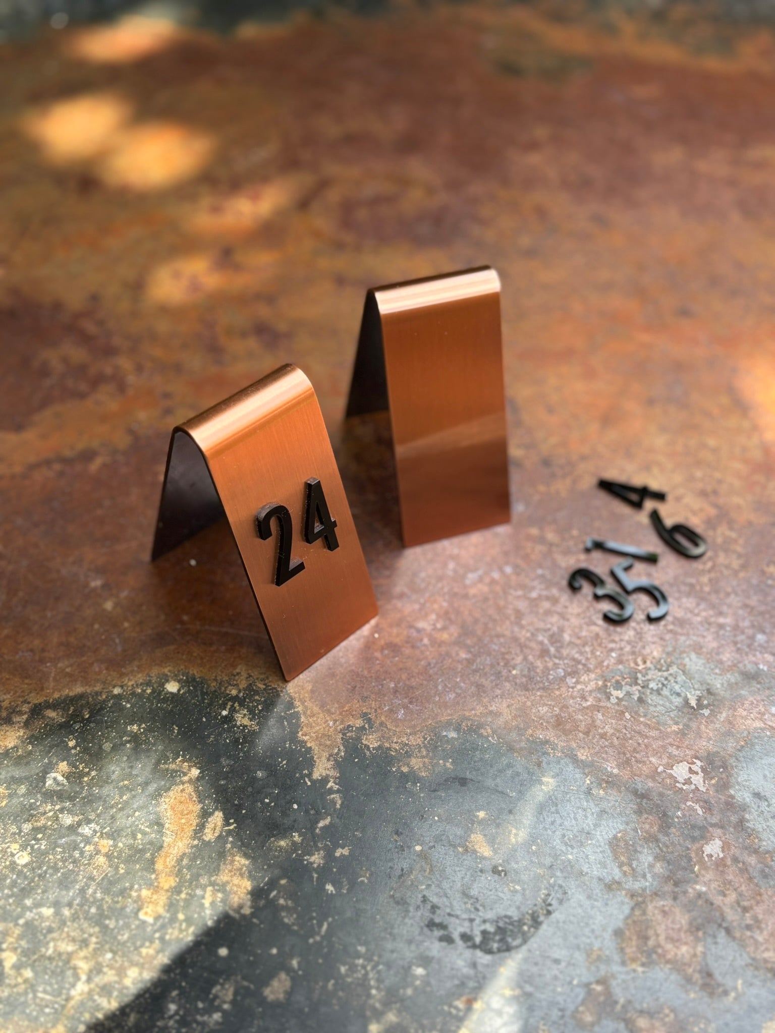 Apex Cafe Table Numbers Top View