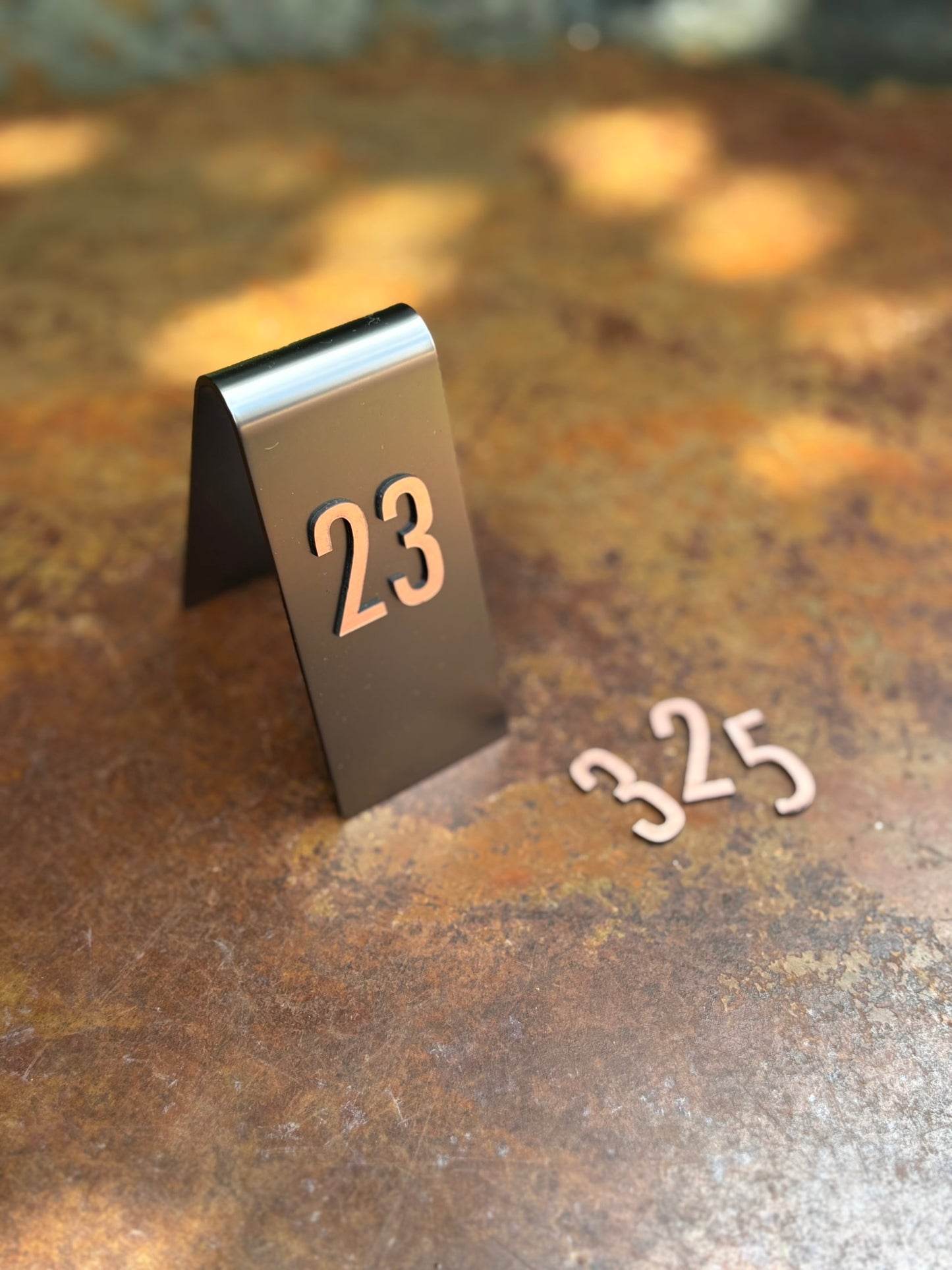 Restaurant Table Numbers