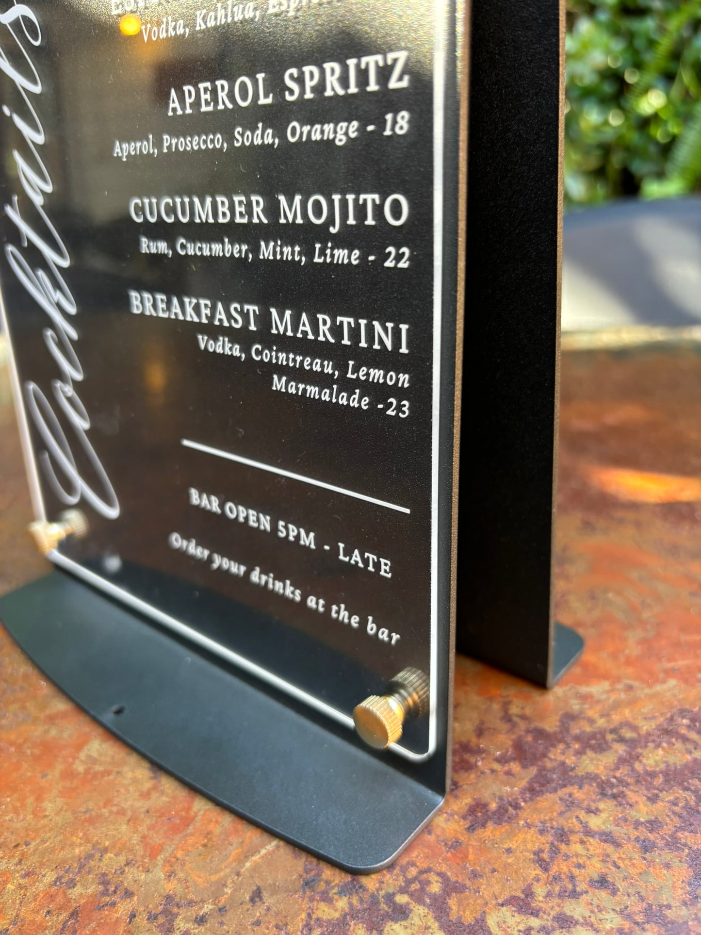 Vista Double Sided Display Stand